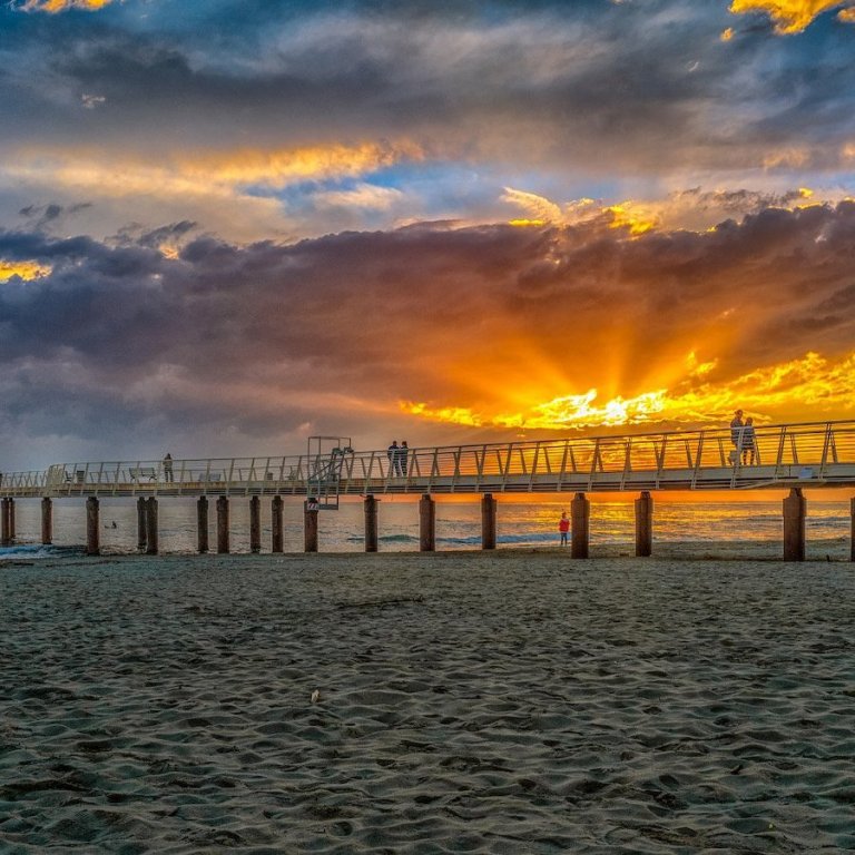 Lido di Camaiore, Italy  - Sunset