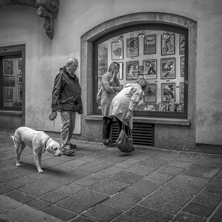 Götulíf í Innsbruck -  Kíkt í glugga
