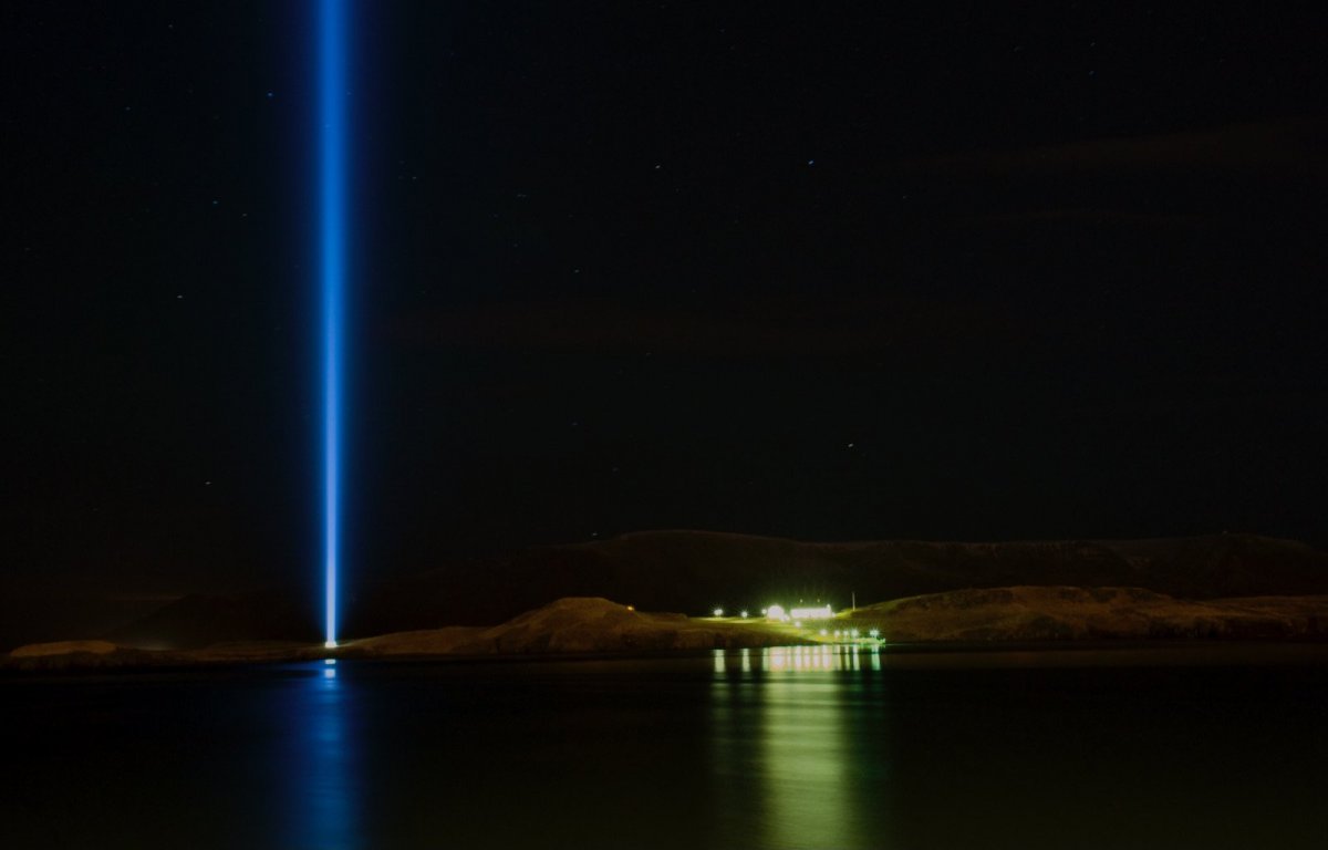 Friðarsúlan - Viðey