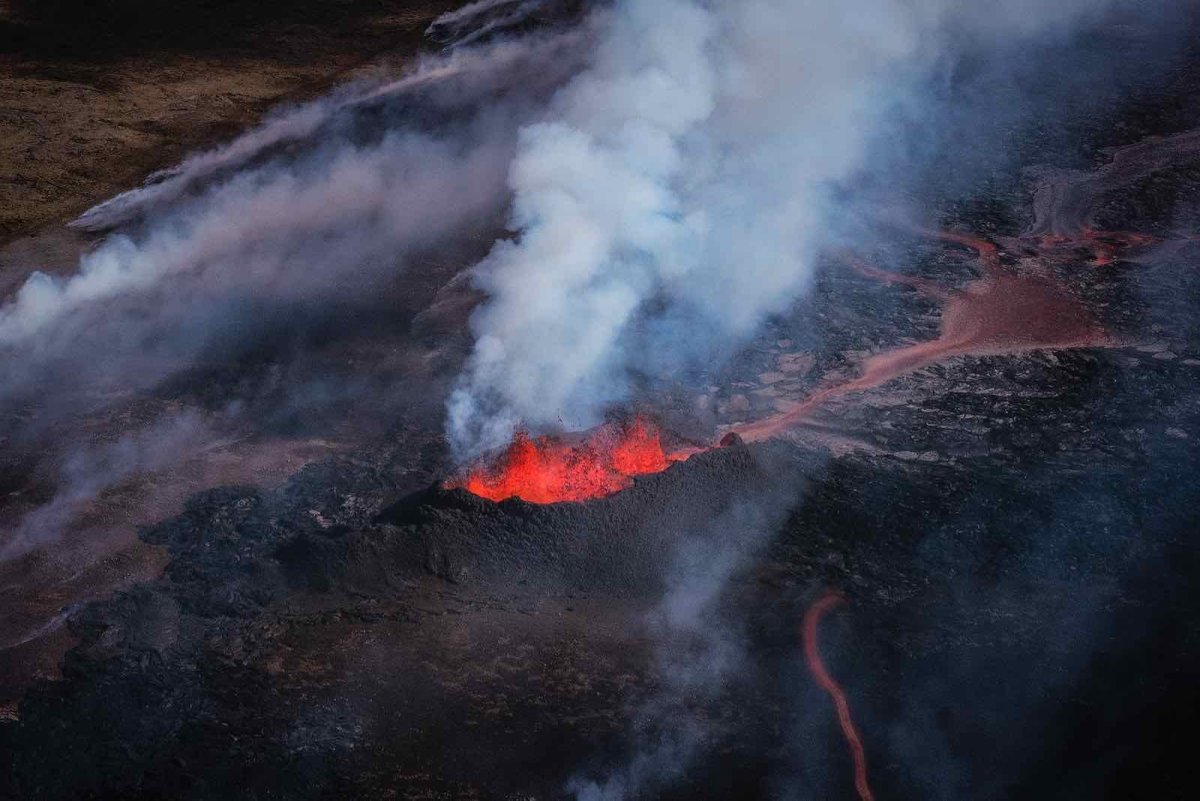 Eldgos við Litla-Hrút