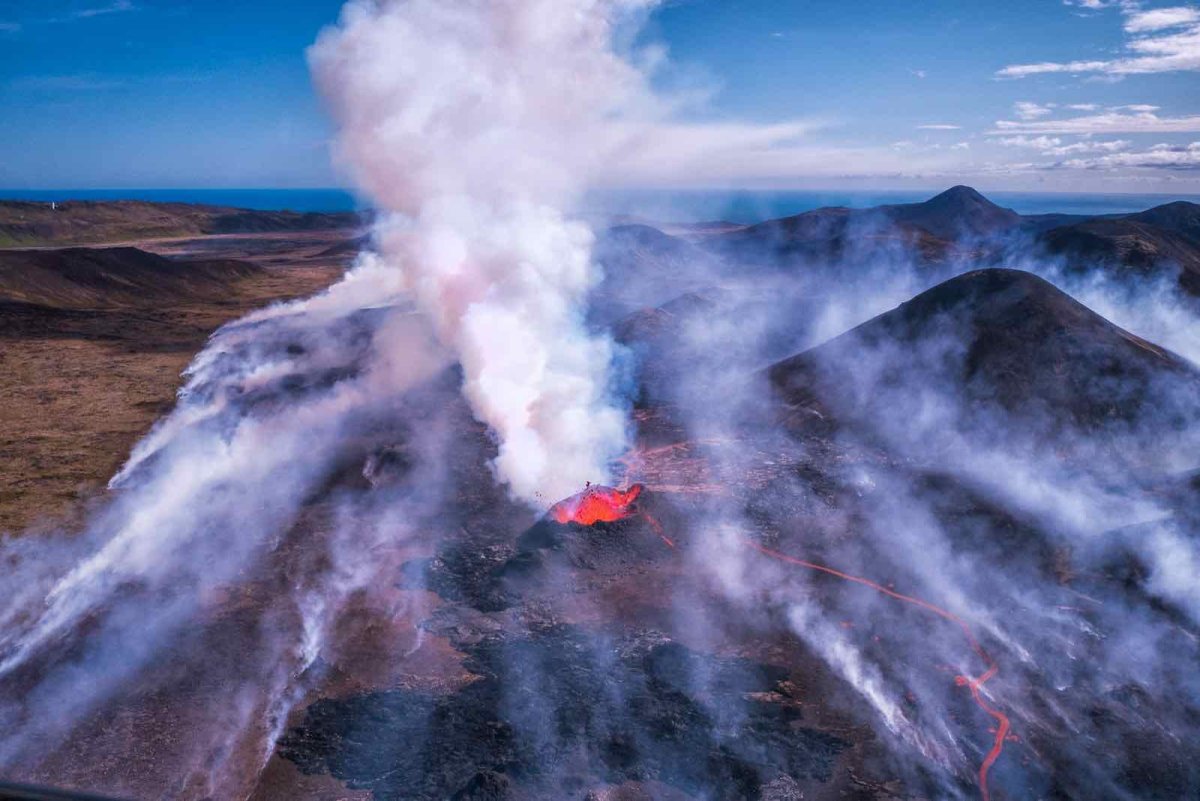 Eldgos við Litla-Hrút