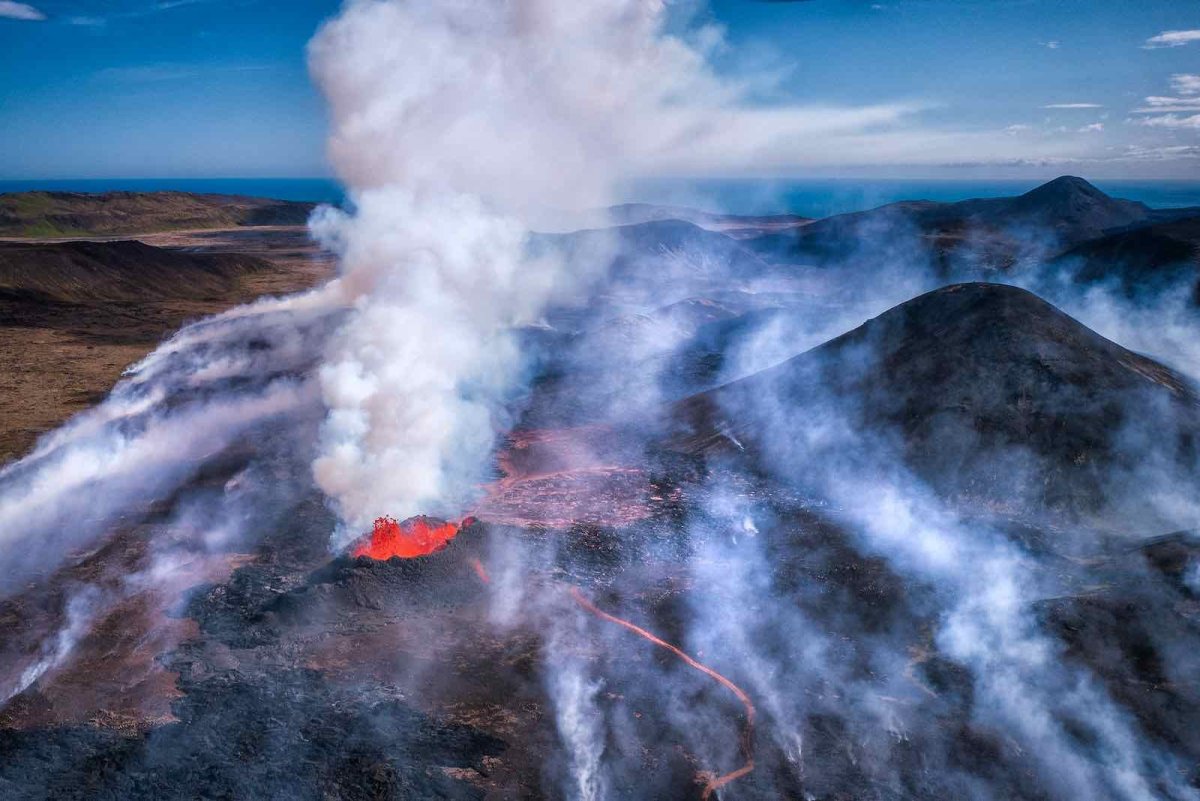 Eldgos við Litla-Hrút