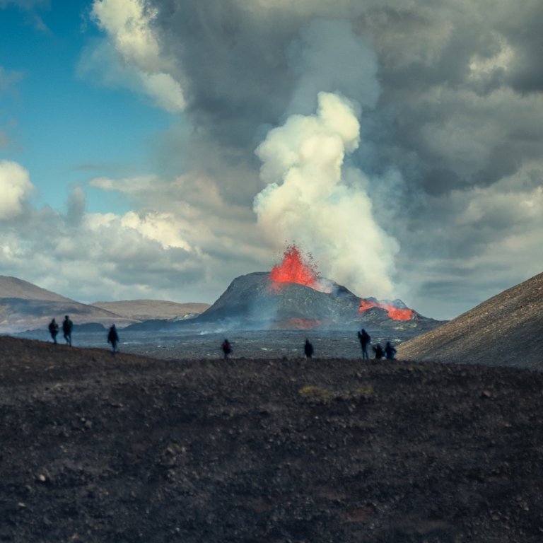 Eldgos í Geldingadölum 1