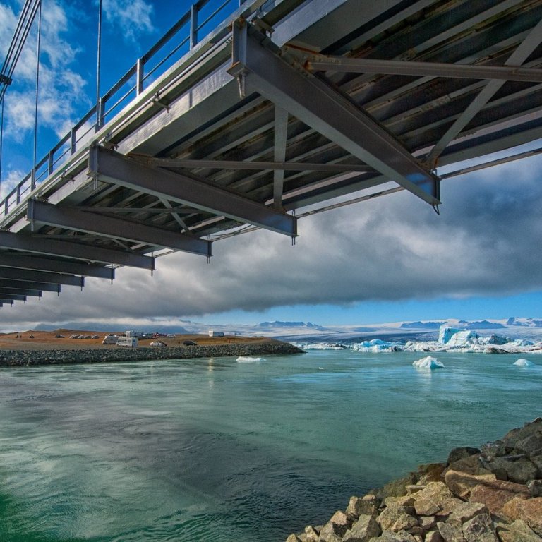 Jökulsárlón - Brú