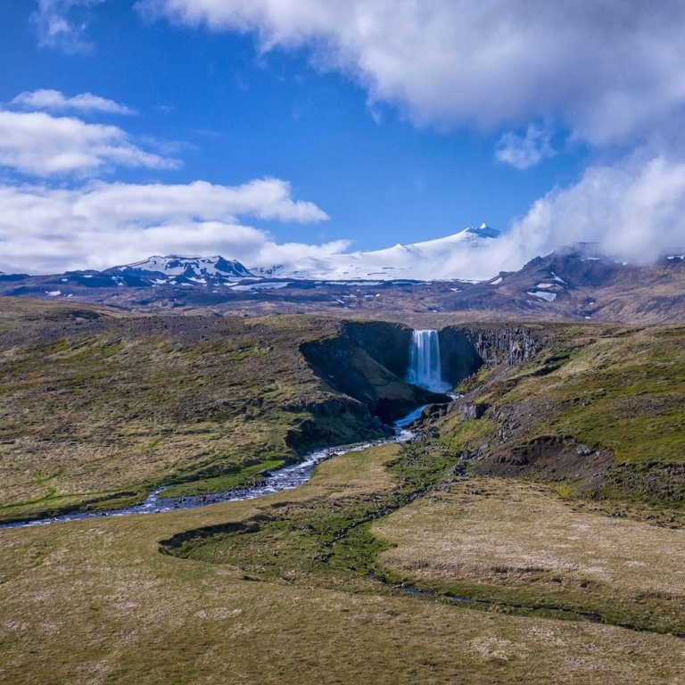 Svöðufoss - Snæfellsjökull